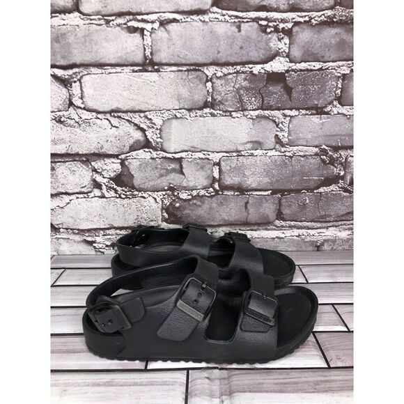 Birkenstock Arizona EVA Black Foam Slip On Sandals Kids Sz 32EU/US Size L1 - Picture 7 of 16